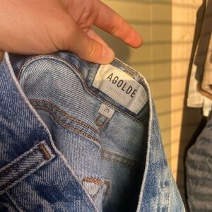 AGOLDE Parker Long Short Enamour